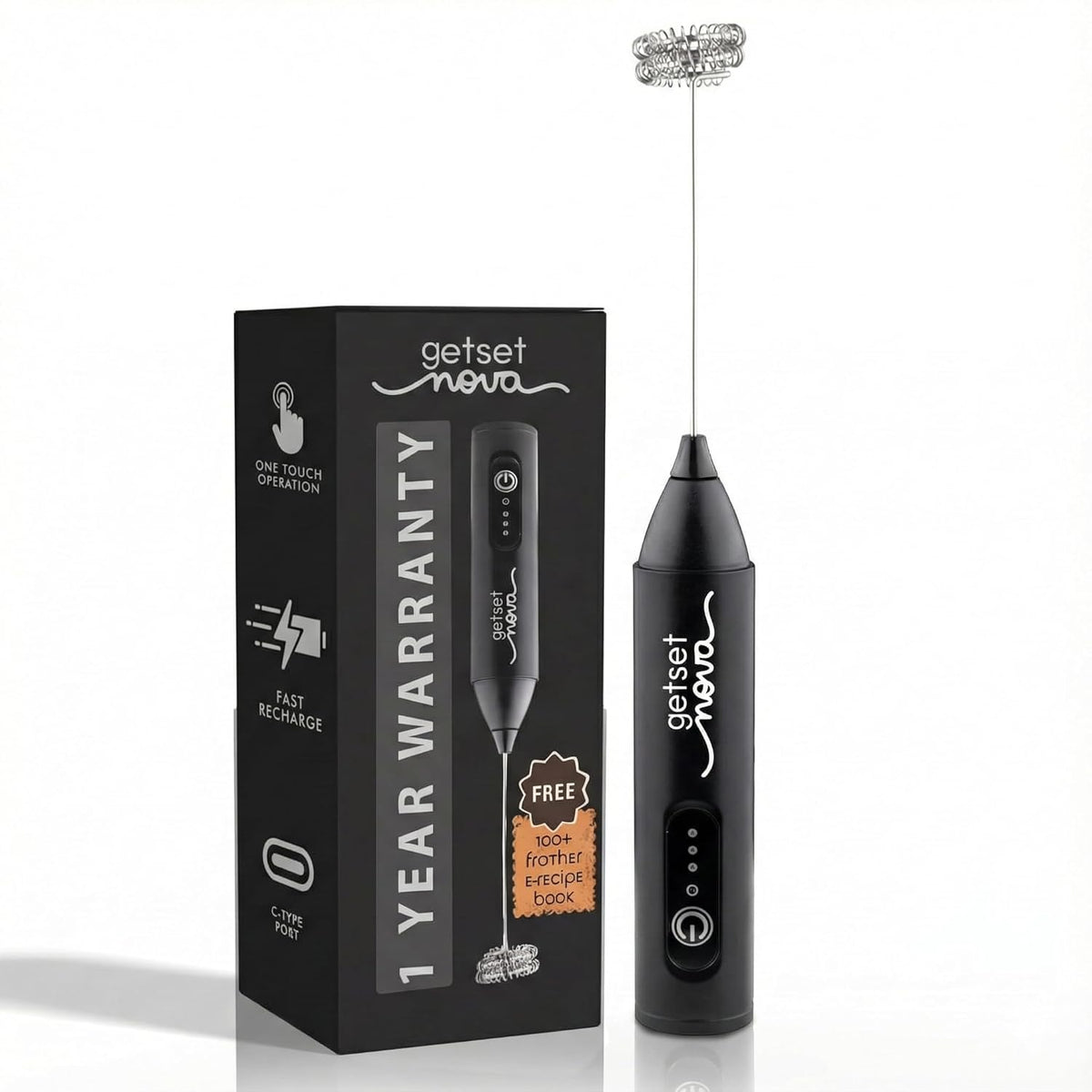 CafeWhisk™ Electric Coffee Frother