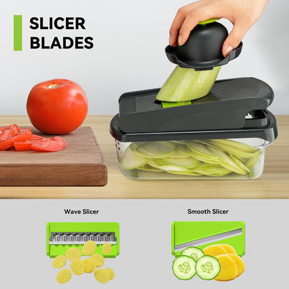 SlicePro™ 15-in-1 Vegetable Chopper & Slicer