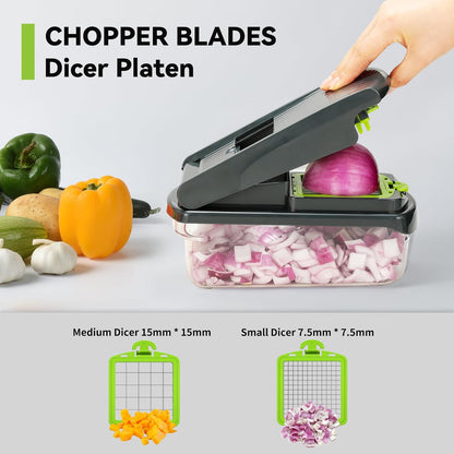SlicePro™ 15-in-1 Vegetable Chopper & Slicer