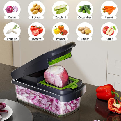 SlicePro™ 15-in-1 Vegetable Chopper & Slicer
