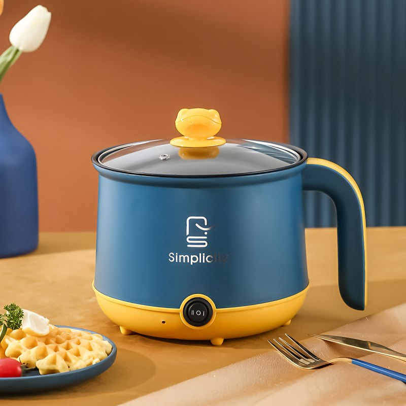 Electric Cooking Pot With Steamer
