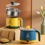 Electric Cooking Pot With Steamer