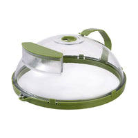 Ventilated Steam-Release Microwave Cover